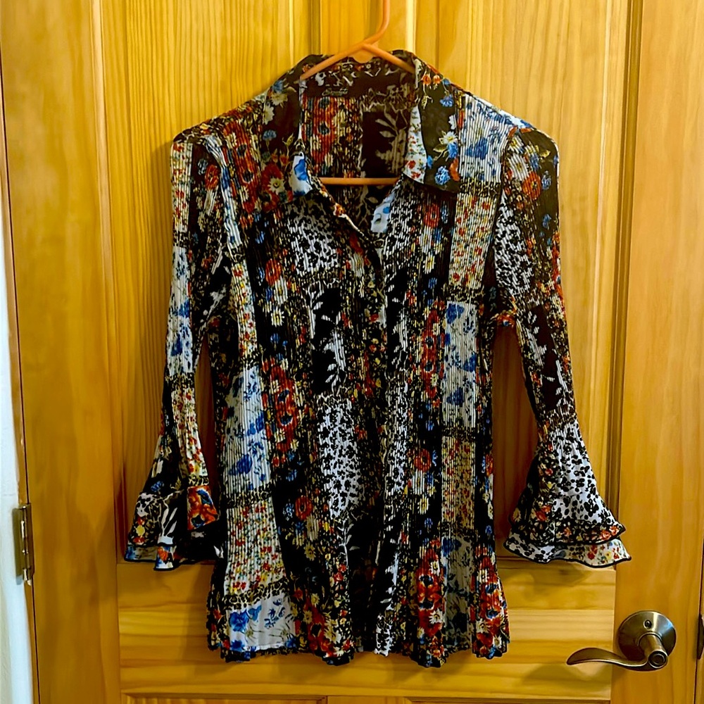 Beautiful Flowing Floral Blouse